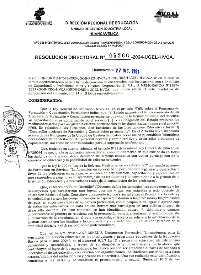 RD Nº 05266-2024 (2025)